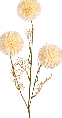 Tina kunstbloem Sierui crème H 63 cm