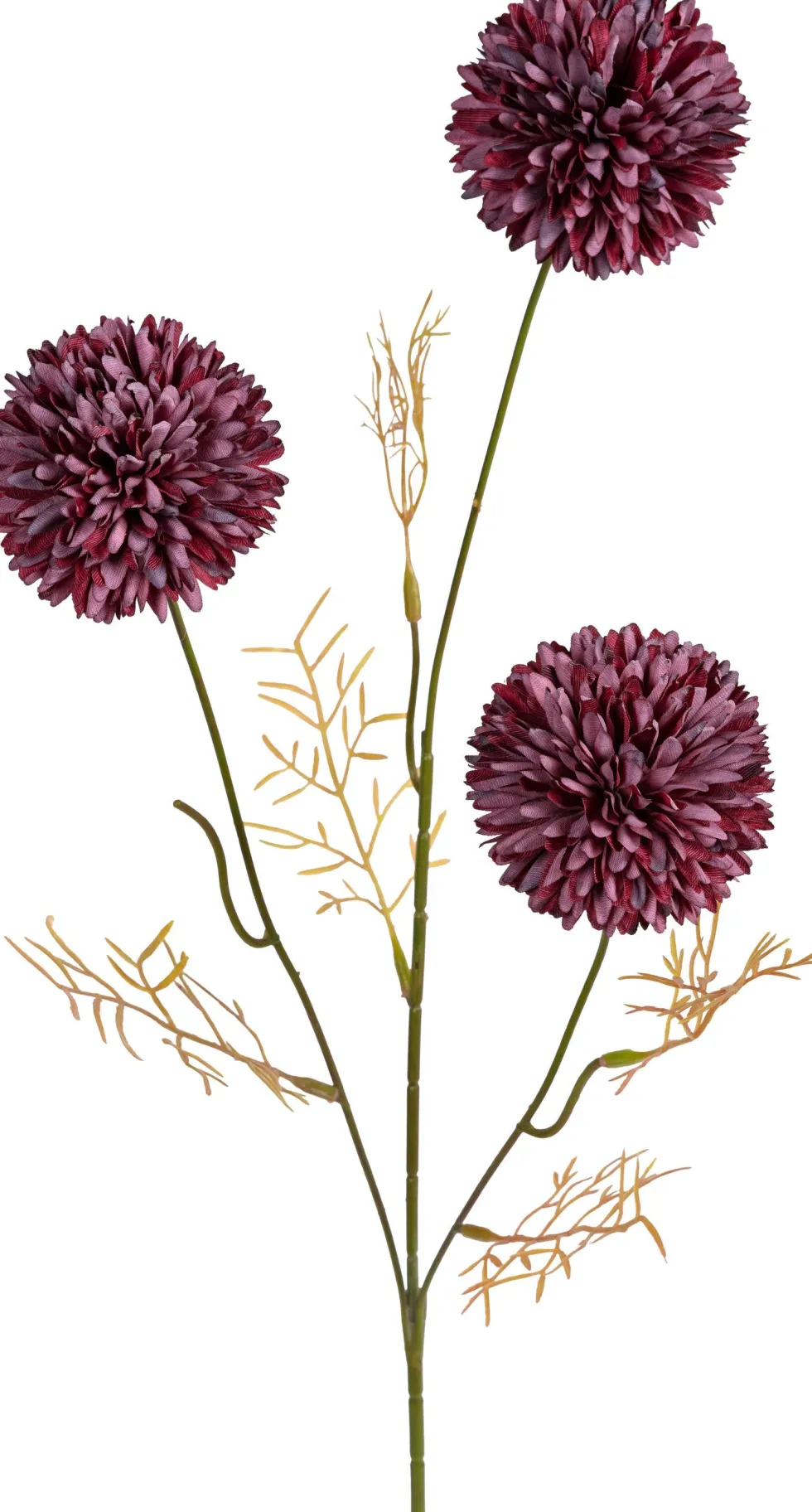 Tina kunstbloem Sierui paars H 63 cm