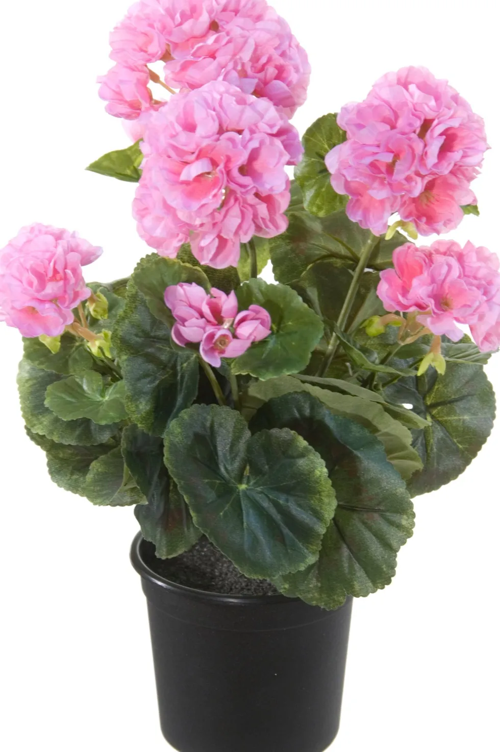 Tina kunstplant Geranium roze H 35 cm