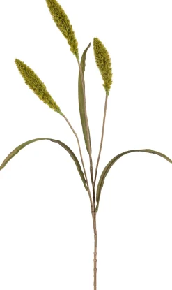 Tina kunsttak Lampenpoetsersgras groen H 88 cm