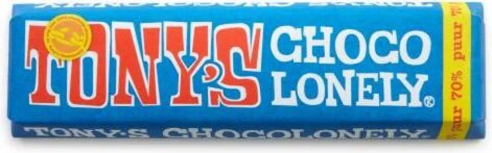Tony's Chocolonely puur 50 g