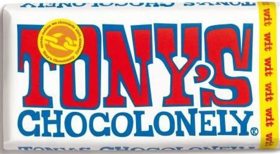 Tony's Chocolonely wit 180 g