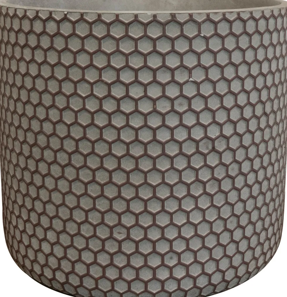 TS bloempot Bernt zwart D 9 H 8 cm