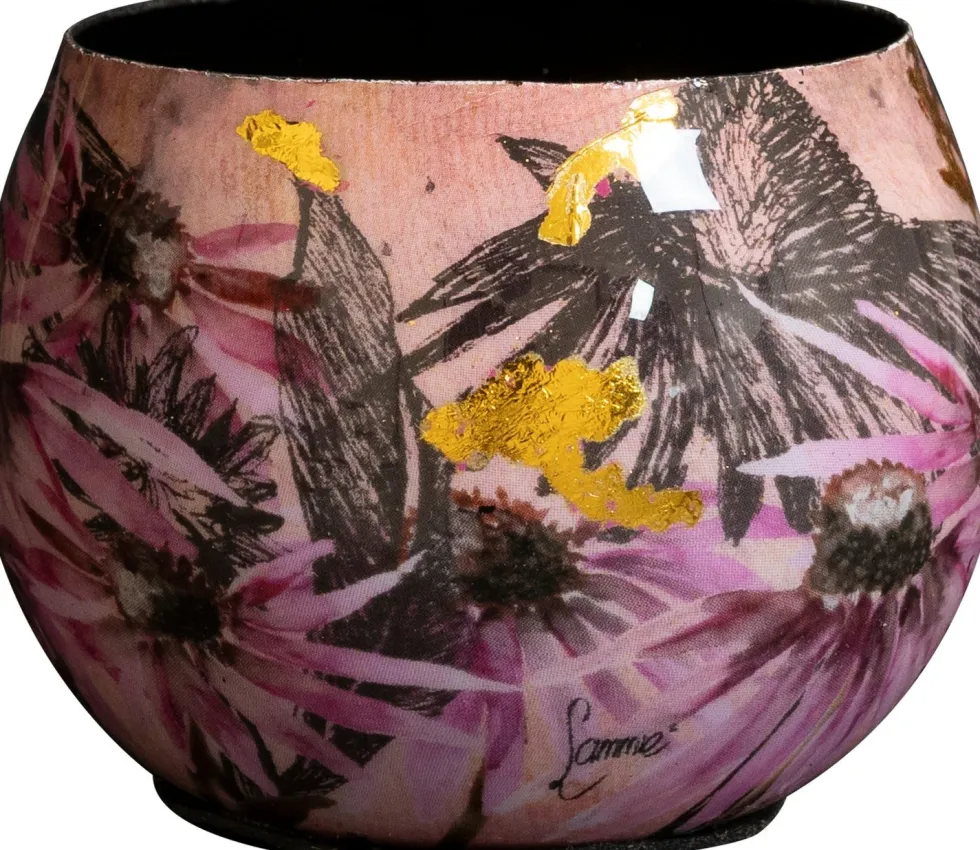 TS bloempot Designed by Lammie polly roze D 7 H 6 cm