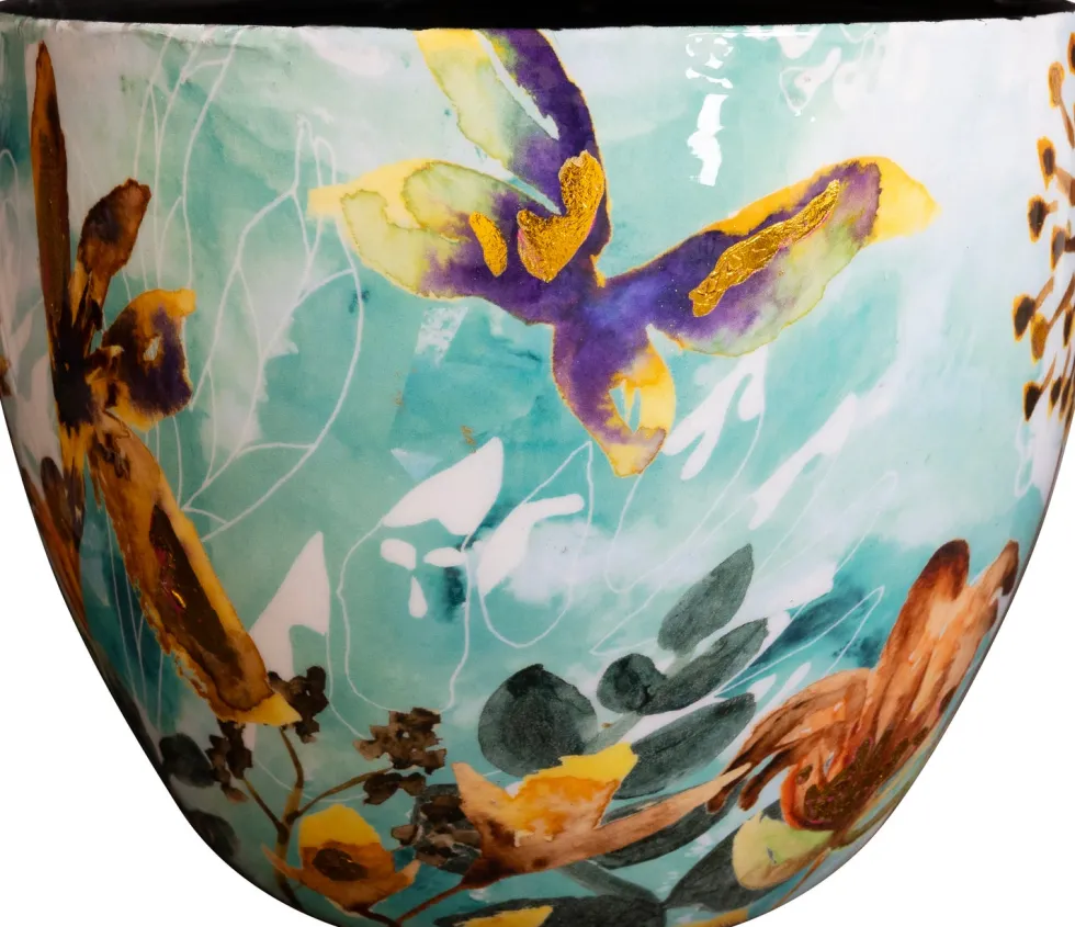 TS bloempot Designed by Lammie fresia D 21 H 16 cm
