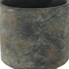 TS bloempot Saar grijs D 18 H 17 cm
