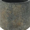 TS bloempot Saar grijs D 8 H 8 cm
