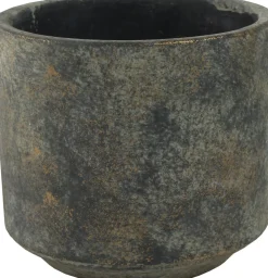 TS bloempot Saar grijs D 12 H 11 cm