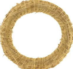 Two Trade Krans stro naturel D25 H 5 cm