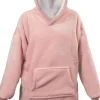Unique Living hoodie Emma roze onesize