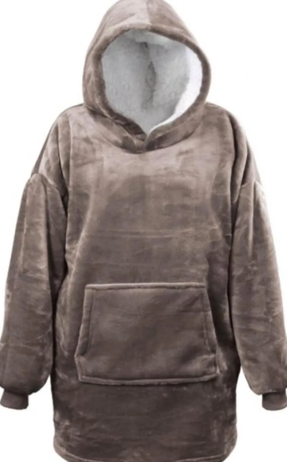 Unique Living hoodie Emma taupe onesize