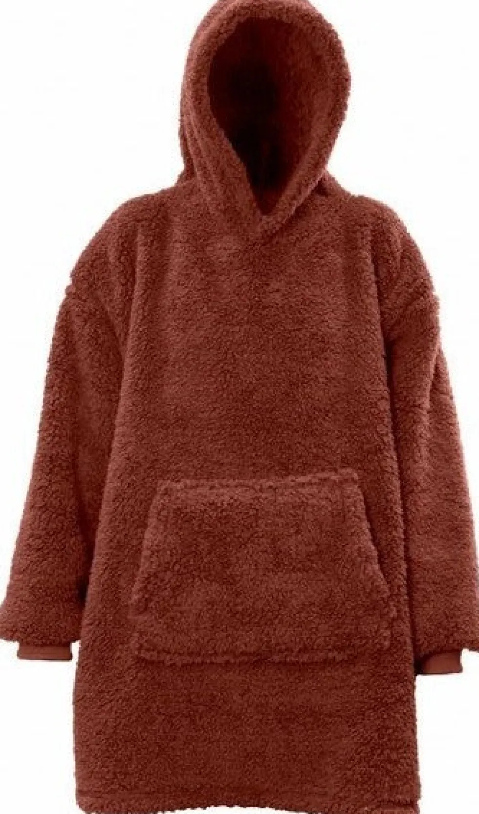 Unique Living hoodie Marsala bruin onesize