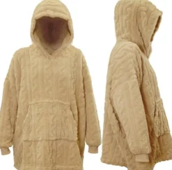 Unique Living hoodie Pleun bruin onesize