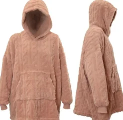 Unique Living hoodie Pleun roze onesize