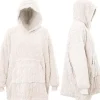 Unique Living hoodie Pleun wit onesize