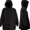 Unique Living hoodie Pleun zwart onesize