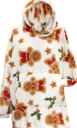 Unique Living hoodie Ralf wit onesize