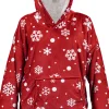 Unique Living hoodie Xmas rood onesize