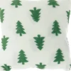 Unique Living kerstkussen Snuggle wit / groen 150 x 200 x 10 cm