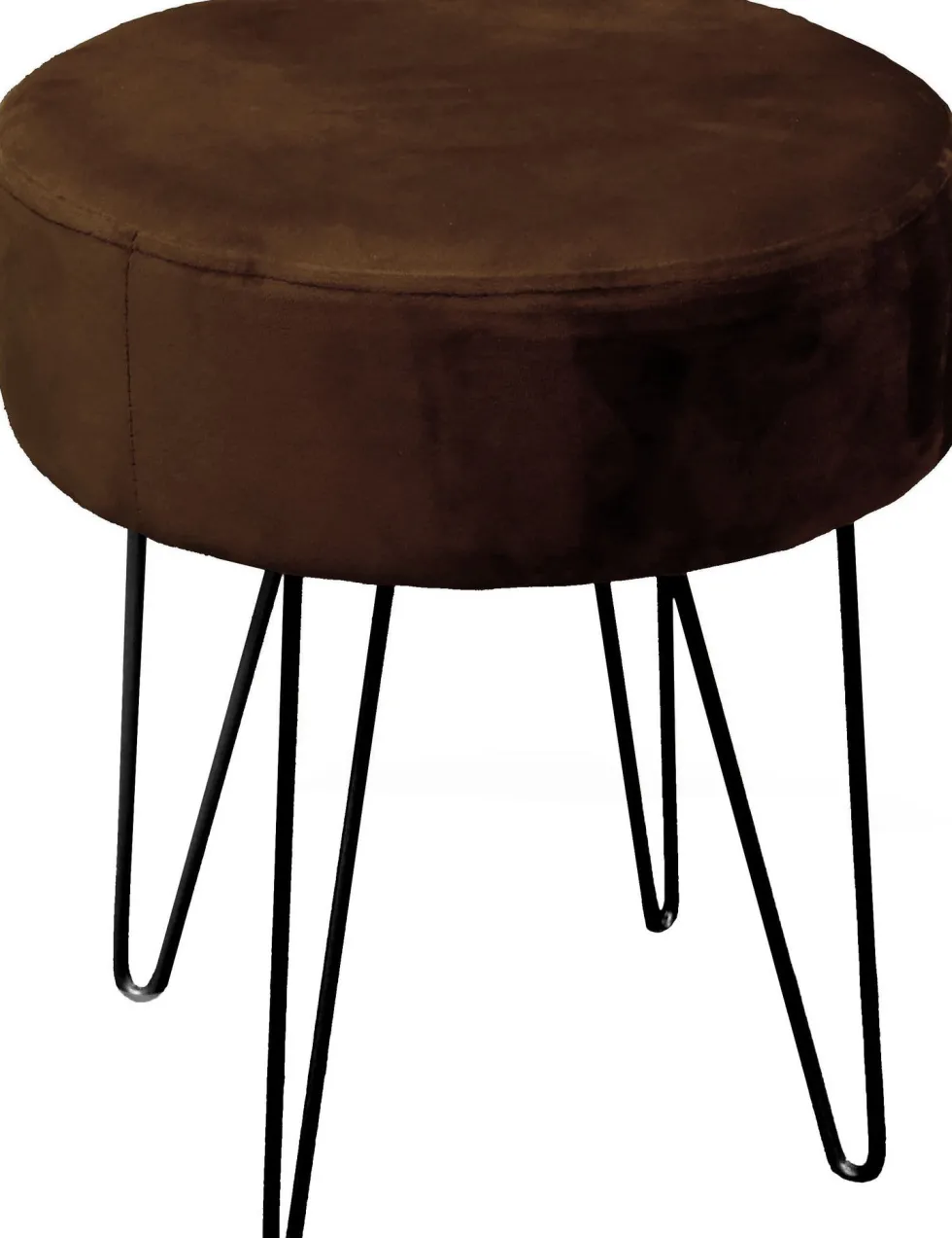 Unique Living kruk Davy donkerbruin D 40 H 35 cm