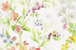 Unique Living placemat Fayza wit 43,5 x 28,5 cm