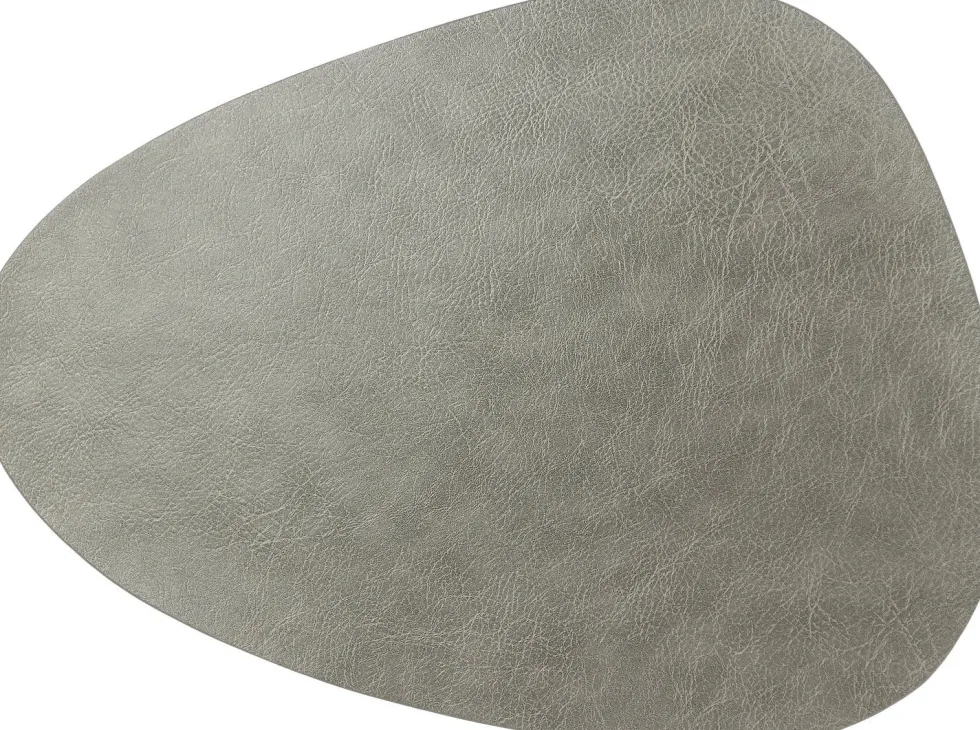 Unique Living placemat floris Floris zilver 39 x 30,5 cm