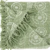 Unique Living plaid Bruni groen 125 x 150 cm