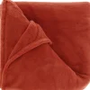Unique Living plaid Claudi rood 130 x 160 cm