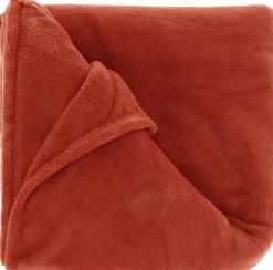 Unique Living plaid Claudi rood 130 x 160 cm