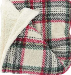 Unique Living plaid Eloise crème 130 x 160 x 10 cm