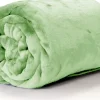 Unique Living plaid Enzo pastel groen 180 x 130 cm