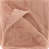 Unique Living plaid Klaas roze 150 x 200 cm