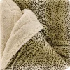 Unique Living plaid Mara beige / bruin 150 x 200 cm