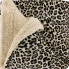 Unique Living plaid Mara bruin / beige 150 x 200 cm