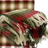 Unique living plaid Nilze rood 150 x 200 cm