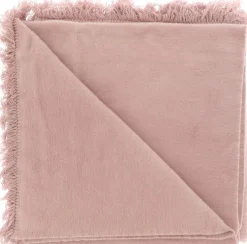 Unique Living plaid Nomi roze 150 x 200 cm