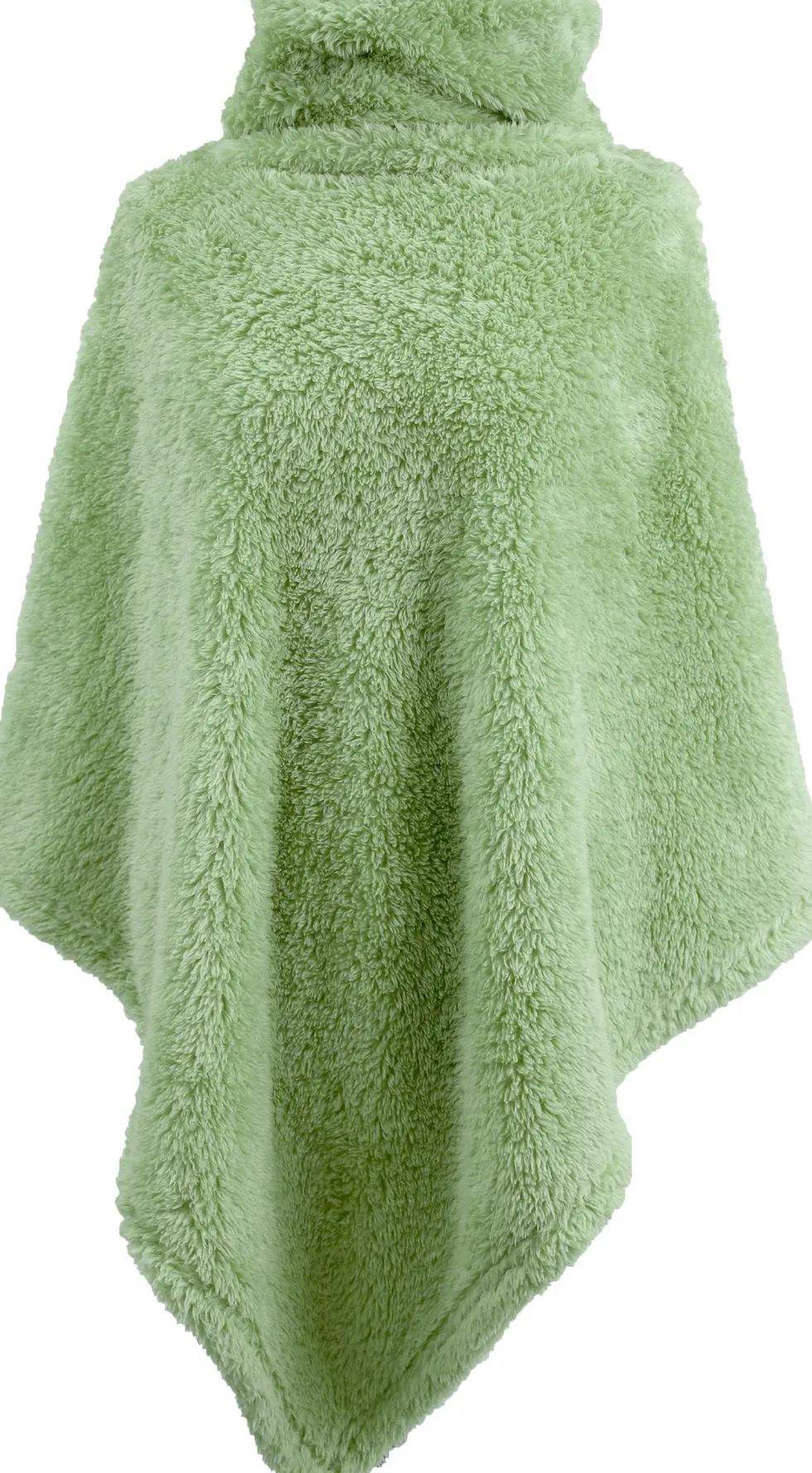 Unique living poncho Dara lichtgroen