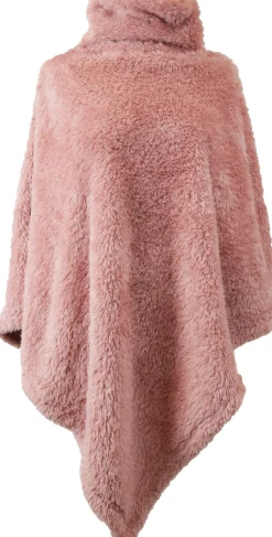 Unique living poncho Dara roze