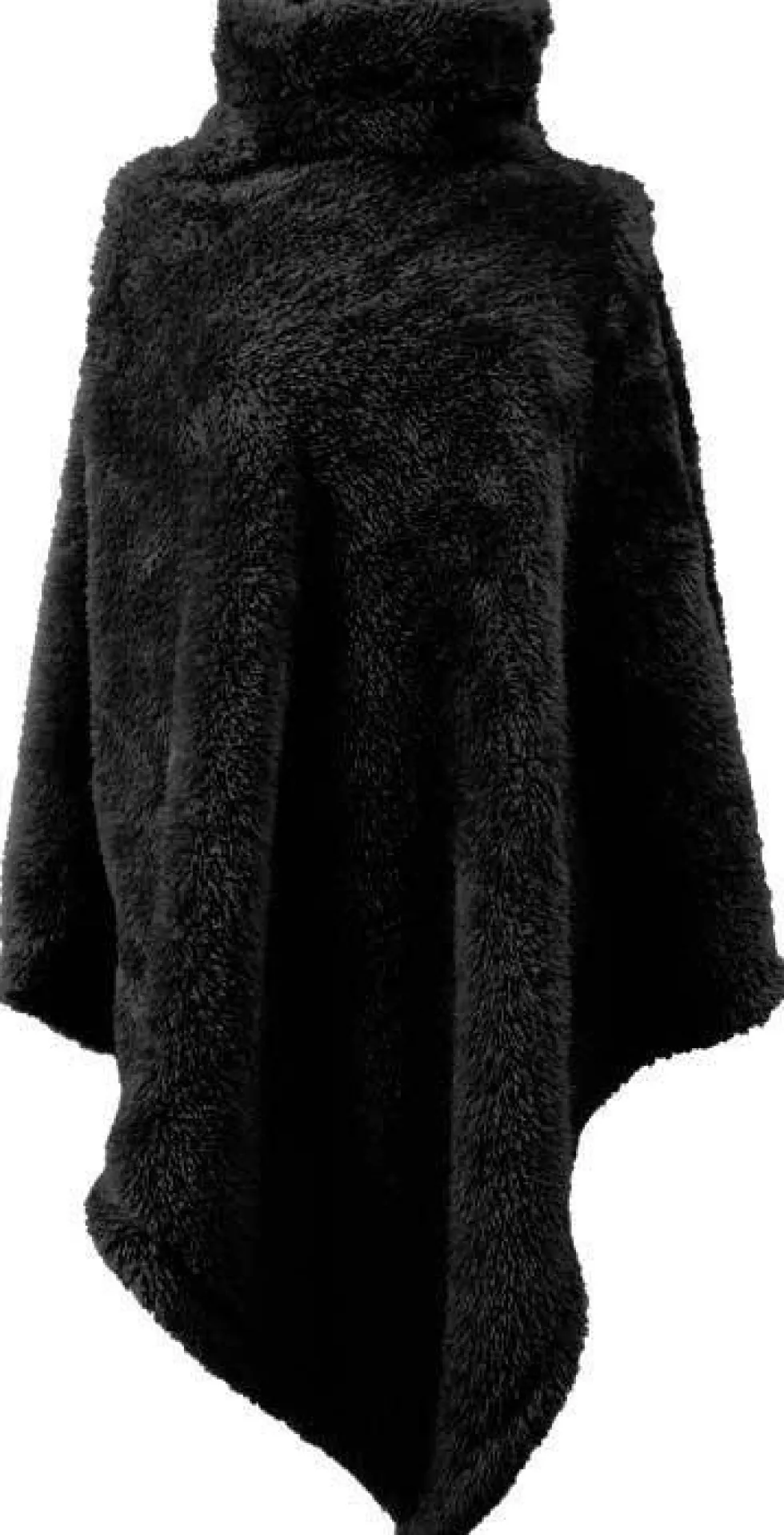 Unique living poncho Dara zwart
