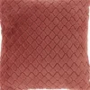 Unique Living sierkussen Ayla rood 45 x 45 x 10 cm