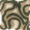 Unique Living sierkussen Calin groen / beige 45 x 45 cm