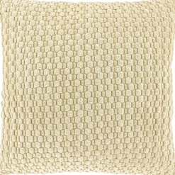 Unique Living sierkussen Camille crème 45 x 45 cm