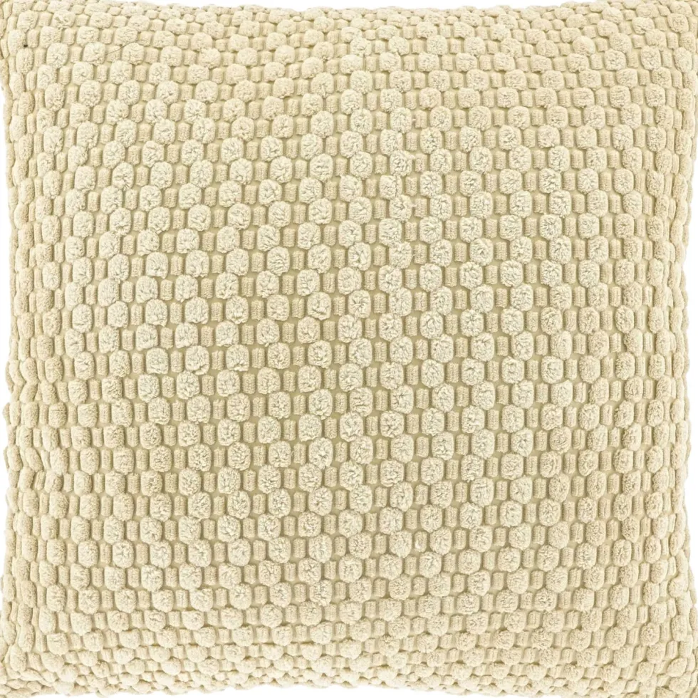 Unique Living sierkussen Camille crème 45 x 45 cm