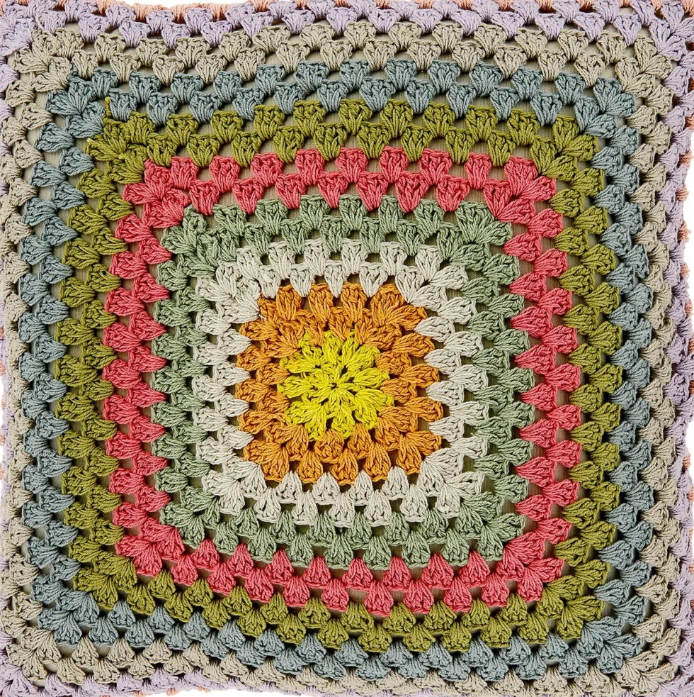 Unique Living sierkussen Dina geometrisch 45 x 45 cm