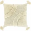 Unique Living sierkussen Fenne crème 45 x 45 cm