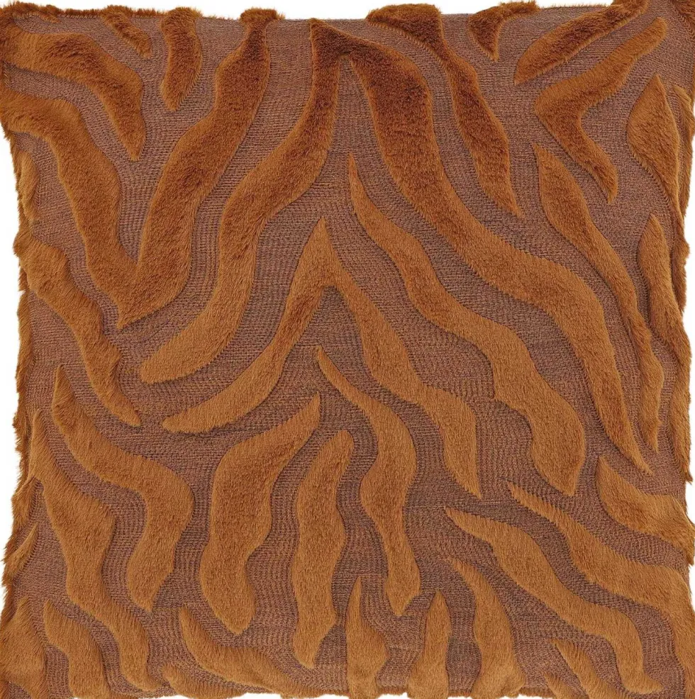 Unique Living sierkussen Fenna bruin 45 x 45 cm