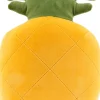 Unique Living sierkussen Fruit geel / groen 35 x 35 cm