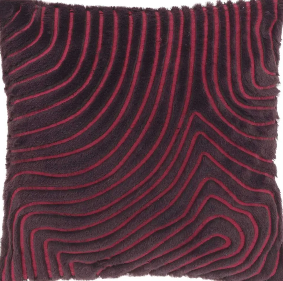 Unique Living sierkussen Jace paars 45 x 45 cm