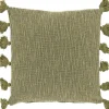 Unique Living sierkussen Jonne groen 45 x 45 cm