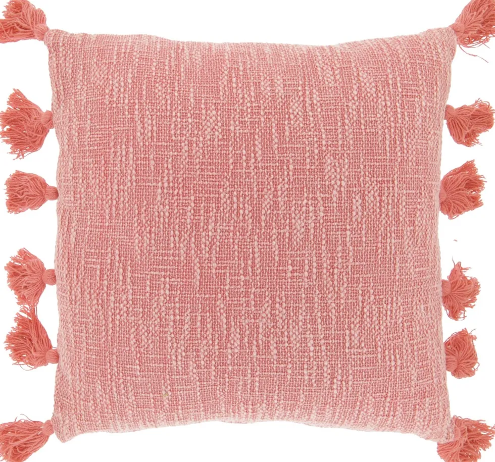 Unique Living sierkussen Jonne roze 45 x 45 cm